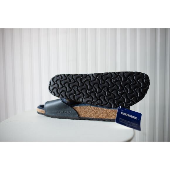 Birkenstock Madrid Big Buckle Shearling 41 Narrow NEW - Picture 5 of 6